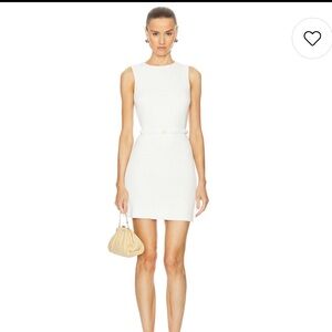 NWT L’Academie Haylee Mini Dress in Ivory